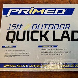 Primed 15' Outdoor Quick Agility Ladder Speed Training Ladder